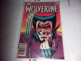 Wolverine 1 1982 Stand Variant Vf Or Better Book