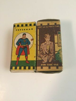 Superman Series No.  12 And Little Joe Series 1 Cine Vue Film With Box