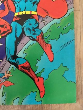 Superman Vs.  Shazam DC Treasury Collectors’ Edition 1978 Mid - Hi Grade Comic Book 5