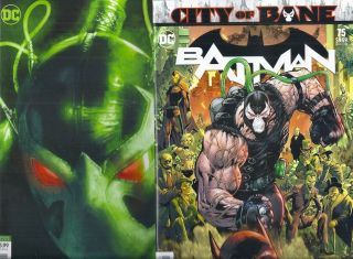 (2019) Dc Comics Batman 75 Both Covers City Of Bane Part 1