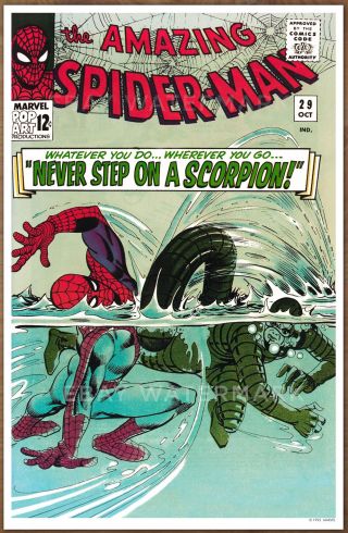 Spider Man 29 Poster Art Print 