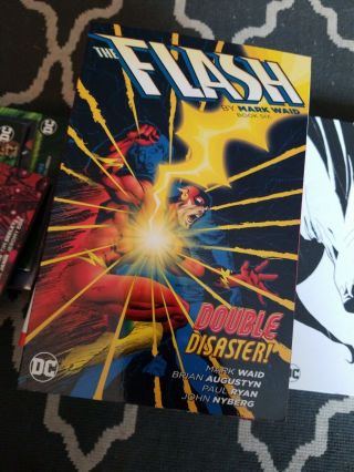 The Flash Trade Paperback By Mark Waid Volume 6 Double Disaster Graphic Novel Dc
