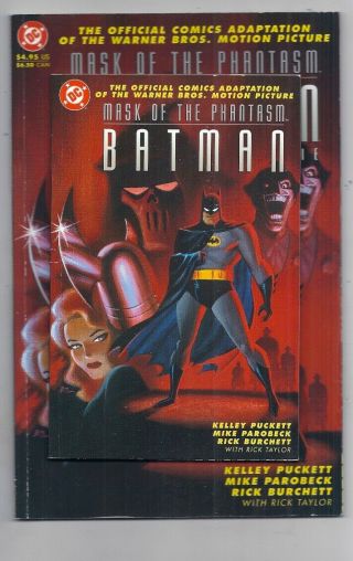 (1993) Dc Comics Batman Mask Of The Phantasm Prestige And Digest First Printing
