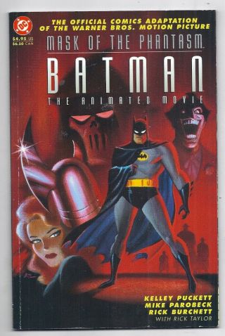 (1993) DC COMICS BATMAN MASK OF THE PHANTASM PRESTIGE AND DIGEST FIRST PRINTING 2