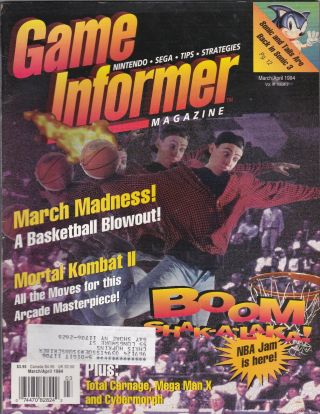 1994 Game Informer March/april Vol.  Iii Issue 2