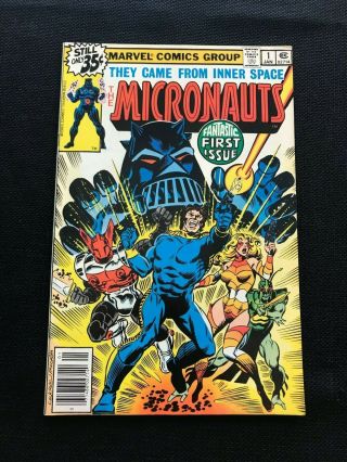 Micronauts 1 Marvel Comics 1979 Jan.  First Issue In