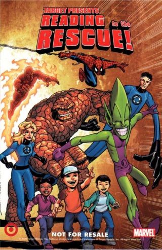 Spiderman Fantastic Four Giveaway Promo Target Reading To The Rescue 2