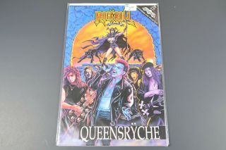 Queensryche: Rock N Roll Comics 20 (revolutionary,  1991) Unauthorized Tesla