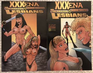2 Xxxena Warrior Pornstar Vs Amazon Lesbians Blatant Comics 1 Adult Parody 1997