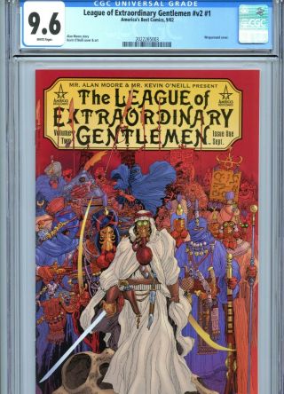 League Of Extraordinary Gentlemen V2 1 Cgc 9.  6 White Pages America 