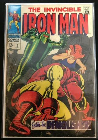 Iron Man 2 Marvel Comics (june 1968) Very Good/fine (vg/fn) (5.  0)