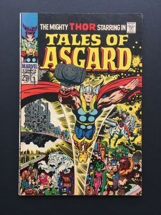 Tales Of Asgard 1.  Thor.  1968.  Marvel Comics.  Stan Lee And Jack Kirby
