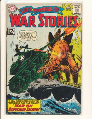 Star Spangled War Stories 105 G/vg Cond.  Subscription Crease Water Damage