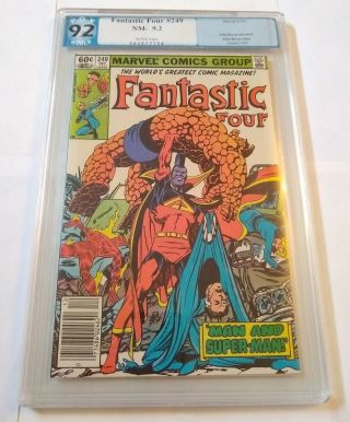 Fantastic Four 249 Nm - (pgx 9.  2).  See Special Deal In Description Great Deal