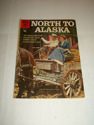 Dell Four Color North To Alaska 1155 1960 John Wayne Photo Cover