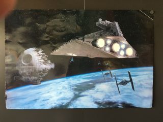 Return Of The Jedi - 30 " X 20 " Jumbo Lobby Card/poster (1983) Fine