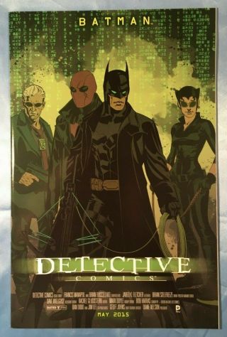 Detective Comics 40 Movie Poster Variant Cover Dc Nm,