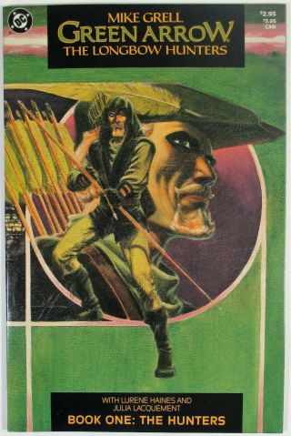 Green Arrow: The Longbow Hunters Book One 1 Mike Grell Dc Comics 1987