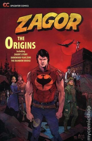 Zagor The Origins Gn (epicenter Comics) 1 - 1st 2018 Nm Stock Image