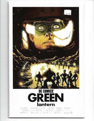 Green Lantern 40 Movie Poster Variant Dc Nm Comics Book (v29) (v18)