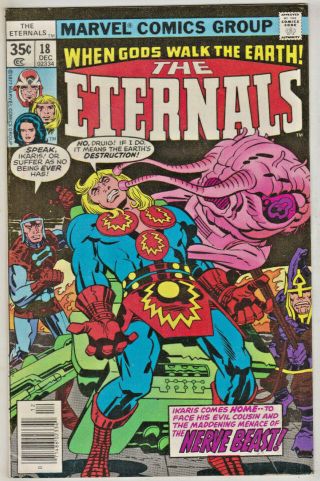 Eternals 18 Vf 1978 Jack Kirby Marvel Bronze Age Comics
