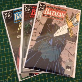 Batman: The Many Deaths Of Batman_parts 1 - 3 (1989,  Dc) Full Mini Series