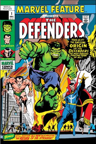 Defenders Marvel Feature 1 (marvel 2019) Facsimile Edition