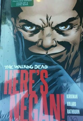 The Walking Dead Heres Negan Barnes Noble Exclus W 100 Variant Comic Book