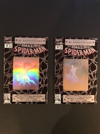 The Spider - Man 365 (aug 1992,  Marvel) Nm 2 Books
