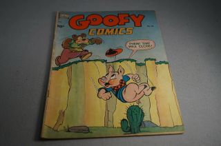 August 1949 Goofy Comics No.  33 Comic Book - Standard Comics