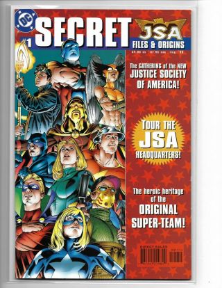 Jsa Secret Files & Origins 1 First Appearance Of Atom Smasher & Hawkgirl