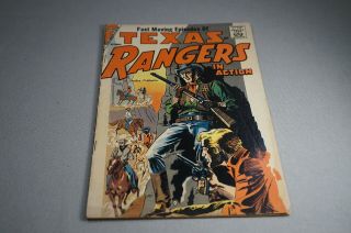 October 1958 Texas Rangers In Action No.  13 Comic Book - Charlton