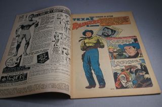 OCTOBER 1958 TEXAS RANGERS IN ACTION NO.  13 COMIC BOOK - CHARLTON 3