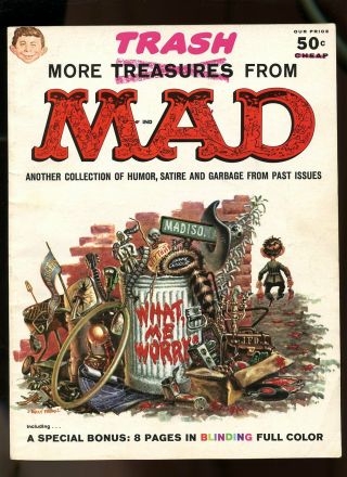 More Trash From Mad 1 Fine,  6.  5 1958 W/ Special Insert