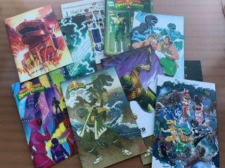 Mighty Morphin Power Rangers 1 Collectors 20 Pc Variant Comic Books
