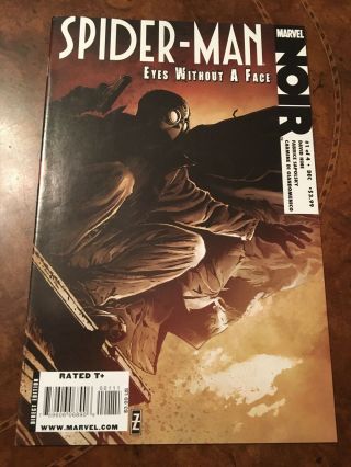 Marvel Spider - Man Noir Eyes Without a Face 1 - 4 complete series comic books 2