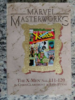 Marvel Masterworks Vol 24 X - Men 111 - 120 Hardcover Dj J.  Byrne 1st Print 1993