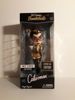 Cryptozoic Dc Comics Bombshells Catwoman Leopard Skin Edition Hot Topic Excl
