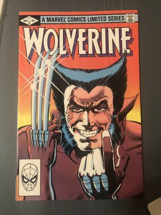 Wolverine 1 1982 Nm 1 Of Limited Series Marvel