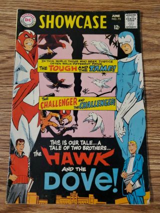 Showcase 75 - 1st Hawk & Dove,  Ditko (june 1968,  Dc).