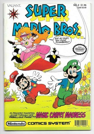 Valiant Comics Mario Bros 2 First Printing