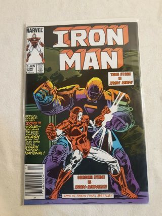 Marvel Iron Man No.  200 - Bin C