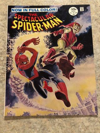 Spectacular Spider - Man 2 Lee Romita C/a Green Goblin C/s 1968