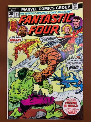 Fantastic Four 166 Marvel Comics Bronze Age