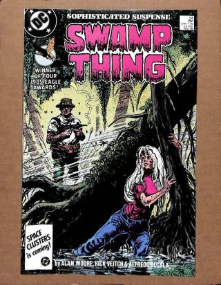 The Saga Of Swamp Thing 54 - Near 9.  8 Nm - Dc Shop Our Comics