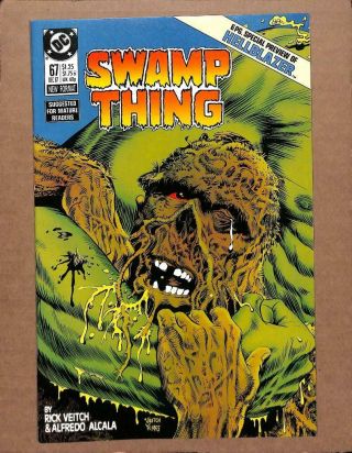 The Saga Of Swamp Thing 67 - Near 9.  8 Nm - Dc Shop Our Comics