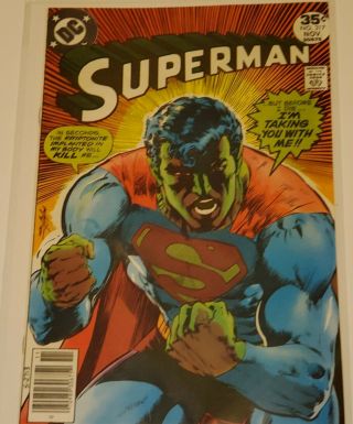 Superman 317 (dc Comics 1977) Fine Plus
