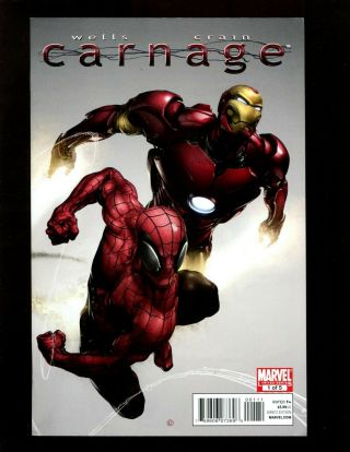 Carnage Ltd Ser (2010) 1 Vfnm Spider - Man Venom 1st Royal Blue & Firebrick