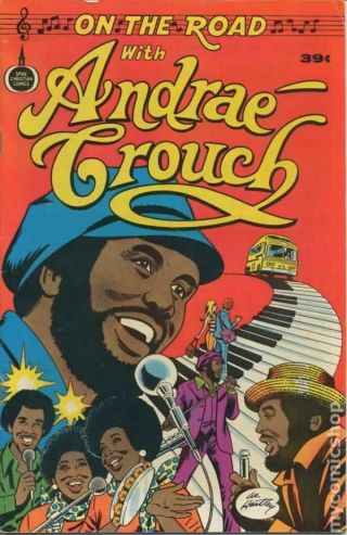 On The Road With Andrae Crouch 0 1977 Vg/fn 5.  0 Stock Image Low Grade