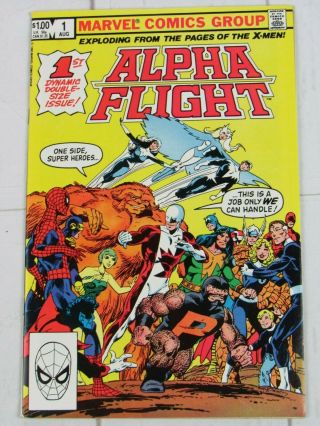 Alpha Flight 1 (1983) Marvel Comic Book - C5263